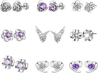 Ensemble de boucles d'oreilles en argent sterling 925 à tige hypoallergéniques pour femmes. Vous cherchez des produits discount sans compromis sur la qualité ? DIAYTAR COTE D'IVOIRE  répond à vos attentes en offrant une large gamme d'articles pour tous les besoins, des appareils électroménagers aux gadgets dernier cri. Explorez notre catalogue en ligne et trouvez tout ce dont vous avez besoin à prix cassés.
