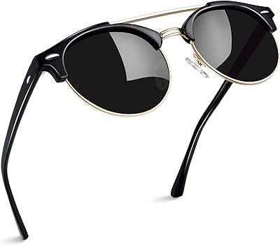 Lunettes de soleil polarisées demi monture pour hommes et femmeslunettes classiques uv400. Faites des économies sans compromis sur la qualité grâce à DIAYTAR COTE D'IVOIRE, votre boutique en ligne spécialisée dans les produits discount. Découvrez notre gamme variée d'articles pour la maison, l'électroménager, l'informatique, la mode et les gadgets, tous disponibles à des prix attractifs. Profitez de nos offres exceptionnelles et transformez votre façon de magasiner avec DIAYTAR COTE D'IVOIRE .