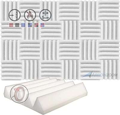 24 panneaux acoustiques insonorisants 25 x 5 cm suppression du bruit. Trouvez tout ce dont vous avez besoin à des prix imbattables chez DIAYTAR COTE D'IVOIRE  - une boutique en ligne généraliste qui vous propose des produits discount pour la maison, l'électroménager, l'informatique et plus encore.