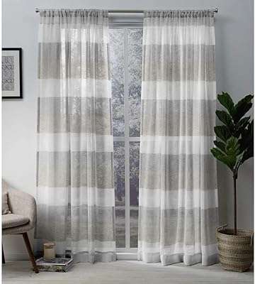 Paire de rideaux transparents à poches bern exclusive home home 50. Besoin de produits discount en un seul endroit ? DIAYTAR COTE D'IVOIRE  est là pour vous ! Explorez notre boutique généraliste et découvrez une multitude d'articles à prix réduit, couvrant tous vos besoins, de l'électroménager à la mode en passant par l'informatique. Naviguez en toute simplicité et trouvez les meilleures affaires en ligne chez DIAYTAR COTE D'IVOIRE  !