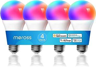 Ampoule intelligente pack de 4 ampoules led intelligentes compatibles avec apple. DIAYTAR COTE D'IVOIRE, votre partenaire de shopping discount en ligne, regroupe une large gamme de produits à prix cassés pour tous les amateurs de bonnes affaires. Faites des économies sur vos achats de la maison à l'électroménager, de l'informatique à la mode, grâce à DIAYTAR COTE D'IVOIRE !