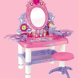 Coiffeuse pour filles avec miroir coiffeuse princesse hamkaw et chaise pour enfants. Faites-vous plaisir sans vous ruiner avec DIAYTAR COTE D'IVOIRE, la boutique en ligne qui propose des produits discount pour tous les budgets. Venez découvrir notre sélection de produits pour la maison, l'électroménager, l'informatique et la mode, et profitez de remises exceptionnelles.