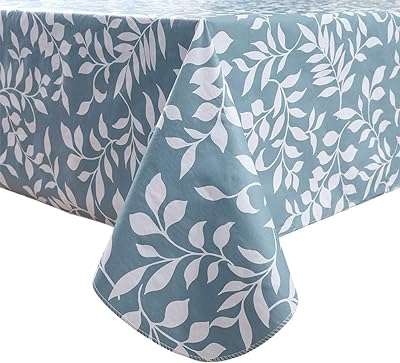 Nappe résistante à l'eau nappe rectangulaire en vinyle robuste avec envers en flanelle pour cuisine. DIAYTAR COTE D'IVOIRE  vous propose une expérience d'achats en ligne unique. Découvrez notre sélection de produits discount allant de la maison à l'électroménager, de l'informatique à la mode, sans oublier les gadgets les plus en vogue. Ne dépensez pas plus que nécessaire et trouvez tous vos articles préférés à des prix incroyables !