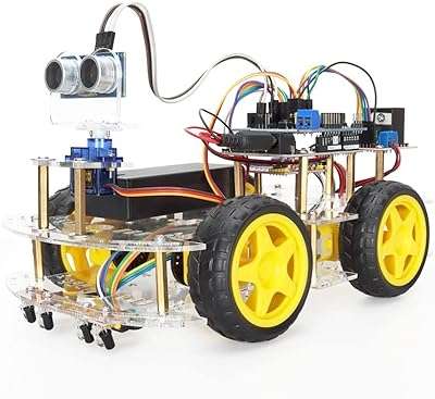 Kit de voiture robot spartronic compatible arduino uno r3 avec (mega328p). DIAYTAR COTE D'IVOIRE, votre solution discount en ligne pour une large gamme de produits. Trouvez tout ce dont vous avez besoin, de la maison à l'électroménager, de l'informatique à la mode et aux gadgets, à des prix imbattables. Naviguez, achetez et économisez avec notre boutique en ligne conviviale et bénéficiez d'une livraison rapide et fiable.