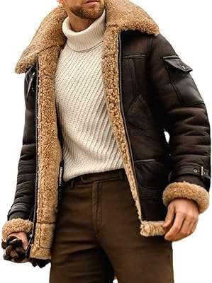 Veste en cuir volante élégante pour hommes b3 bomber flight shearling. DIAYTAR COTE D'IVOIRE  : la solution idéale pour des achats malins en ligne. Profitez de notre large gamme de produits discount, allant des appareils électroménagers essentiels aux dernières tendances de la mode, en passant par les accessoires informatiques indispensables, et économisez tout en vous faisant plaisir.