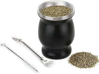 Tasse à thé yerba mate tasse boire feuilles mobiles mate isolée double paroi en acier. DIAYTAR COTE D'IVOIRE  - La boutique en ligne qui rend les bonnes affaires accessibles à tous. Parcourez notre sélection de produits discount, de l'électroménager pratique à la mode abordable, tout en profitant de notre engagement envers la qualité. Ne payez plus trop cher pour ce dont vous avez besoin, faites vos achats malins chez nous !