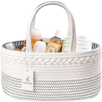 Petit organisateur de couches pour bébé de luxe bac de rangement en corde garçons et filles. Faites des bonnes affaires en un clic avec DIAYTAR COTE D'IVOIRE  ! Notre boutique en ligne généraliste vous propose une large gamme de produits discount, de l'électroménager à l'informatique en passant par la mode et les gadgets. N'attendez plus pour économiser et équiper votre maison à prix réduits, sans compromis sur la qualité !