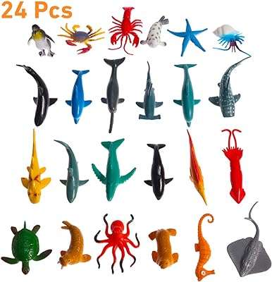 Nobestie 24 pièces animaux marins en plastique pour tout petits (modèle mixte). Faites des économies tout en restant tendance avec DIAYTAR COTE D'IVOIRE . Notre boutique en ligne généraliste propose des articles de mode et des gadgets à prix discount, sans compromis sur la qualité. Explorez notre sélection dès maintenant et trouvez les meilleures affaires du moment.