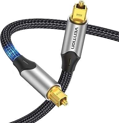 Câble audio à fibre optique vention cottonbird type en alliage d'aluminium. DIAYTAR COTE D'IVOIRE  vous propose une expérience de shopping en ligne à petit budget sans compromettre la qualité. Découvrez notre sélection diversifiée de produits discount, allant de l'informatique aux gadgets branchés, en passant par les articles pour la maison et bien plus encore. Faites des économies intelligentes et restez dans la tendance avec DIAYTAR COTE D'IVOIRE .