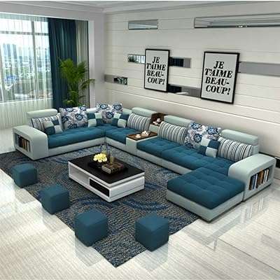 Ensemble canapé en tissu amovible et lavable d'angle de salon en forme. DIAYTAR COTE D'IVOIRE  vous offre un large éventail de produits discount adaptés à tous les budgets. Faites des bonnes affaires sur une sélection d'articles pour la maison, l'électroménager, l'informatique, la mode et les gadgets. Profitez de nos prix cassés et découvrez une nouvelle façon de faire des économies sans sacrifier la qualité !