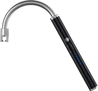 Briquet électronique long au design incurvé de sky touch rechargeable avec éclairage led pour l'état. En quête des dernières tendances en matière d'informatique à prix abordable ? DIAYTAR COTE D'IVOIRE  est là pour vous ! Explorez notre sélection d'ordinateurs portables, de tablettes et de périphériques informatiques pour trouver les produits les plus performants à des prix attractifs.