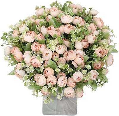 Lot de 9 fleurs de pivoines artificielles pour la décoration  . DIAYTAR COTE D'IVOIRE, la boutique en ligne polyvalente qui répond à tous vos besoins d'articles ménagers à bas prix. Des ustensiles de cuisine pratiques aux produits d'entretien essentiels, nous avons tout ce dont vous avez besoin pour faciliter votre quotidien sans dépenser une fortune. Ne manquez pas nos bonnes affaires !