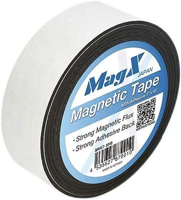 Bande magnétique mgx avec adhésif 25 cm x 3 m auto adhésive extra épaisse de 15. Ne cherchez plus ailleurs, DIAYTAR COTE D'IVOIRE  vous offre le meilleur choix de produits discount en ligne. Avec notre assortiment varié et nos prix compétitifs, vous trouverez tout ce dont vous avez besoin pour la maison, l'électronique, l'informatique et la mode. Faites des économies tout en faisant des achats intelligents.