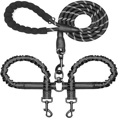 Laisse double pour chien laisse rotative à 360° sans enchevêtrement l'entraînement la marche du cordon. DIAYTAR COTE D'IVOIRE  - la destination ultime pour des achats en ligne pratiques et économiques. Découvrez notre large éventail de produits discount, allant des appareils ménagers aux technologies de pointe, en passant par la mode tendance, et profitez de nos offres imbattables pour réaliser des économies substantielles.