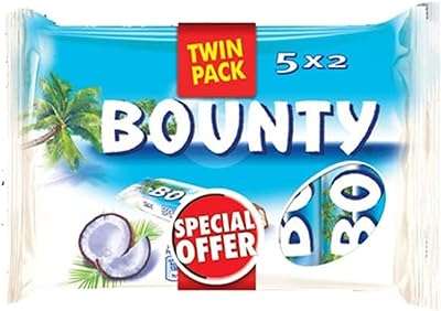 Boîte de chocolat bounty 10 barres 57g 015kg 100 pièces 1. DIAYTAR COTE D'IVOIRE  est votre allié pour des achats discount de qualité. Explorez notre boutique en ligne et découvrez notre gamme complète de produits pour la maison, l'électroménager, l'informatique, la mode et les gadgets, le tout à des prix avantageux qui ne sacrifient pas la qualité.