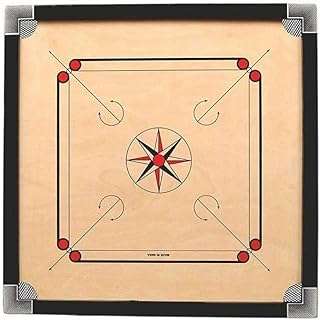 Planche carrom complète quesera® en finition brillante pour professionnels et clubs avec pièces de monnaie. DIAYTAR COTE D'IVOIRE  : votre partenaire idéal pour des achats en ligne abordables et variés. Parcourez notre large sélection de produits discount, des appareils électroménagers aux vêtements et accessoires de mode, en passant par les gadgets dernier cri. Faites des économies sans compromettre la qualité grâce à DIAYTAR COTE D'IVOIRE  !
