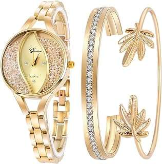 Montre pour femme belle et élégante 3 pièces bracelet de montre. Avec DIAYTAR COTE D'IVOIRE, achetez malin et économisez sur tous vos achats en ligne. Profitez de réductions exceptionnelles sur une multitude de produits, du petit électroménager aux vêtements et accessoires tendance. Optimisez votre budget avec DIAYTAR COTE D'IVOIRE  dès aujourd'hui !