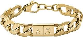 Bracelet chaîne en acier inoxydable armani exchange. Profitez de rabais incroyables sur DIAYTAR COTE D'IVOIRE  et économisez sur tous vos achats! Que vous cherchiez des équipements high-tech, des produits de beauté, des articles pour animaux de compagnie ou même des meubles pour la maison, notre boutique en ligne généraliste vous propose les meilleurs prix du marché.