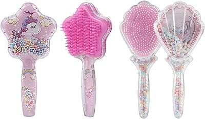 Brosse à cheveux 2 pièces pour filles brosse démêlante bouclés épaisse et sans. DIAYTAR COTE D'IVOIRE  - optimisez votre budget sans sacrifier la qualité ! Découvrez notre sélection discount allant des articles de mode aux équipements électroménagers, pour des économies garanties.