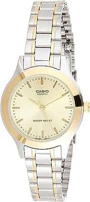 Montre casio pour femme ltp 1128g 9ardf or bracelet or argent. DIAYTAR COTE D'IVOIRE, la référence en matière de bonnes affaires en ligne ! Profitez de prix imbattables sur une large sélection de produits discount, allant des articles pour la maison à l'électroménager, en passant par l'informatique et les dernières tendances mode. Ne laissez pas passer nos offres exceptionnelles et économisez dès maintenant !