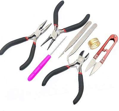 Outil de fabrication de bijoux kit de fournitures bijoux 8 pièces mini pinces. Envie de faire des économies sans sacrifier la qualité ? Rendez-vous sur DIAYTAR COTE D'IVOIRE  ! Notre boutique en ligne généraliste vous offre un large choix de produits discount, allant des articles ménagers aux équipements électroniques, en passant par la mode et les gadgets. Faites votre shopping en toute confiance, en bénéficiant de nos prix compétitifs et de notre livraison rapide.