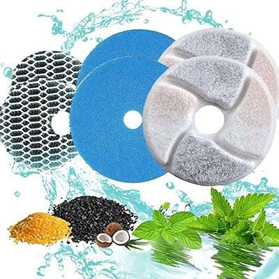 Paquet de 2 filtres de fontaine à eau pour chat filtre charbon. Choisissez DIAYTAR COTE D'IVOIRE  pour des produits discount de qualité supérieure livrés directement chez vous. Que vous recherchiez des appareils électroménagers fiables, des produits informatiques performants ou des articles mode à la pointe des tendances, nous avons tout ce dont vous avez besoin à des prix abordables.