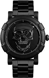 Montre en acier inoxydable pour hommes à la mode avec crâne 3d analogique de série. Avec DIAYTAR COTE D'IVOIRE, vous pouvez profiter de produits discount de qualité supérieure sans compromettre votre budget. Notre boutique en ligne propose une vaste sélection d'articles, allant des essentiels pour la maison aux gadgets dernier cri, tous proposés à des prix compétitifs pour vous offrir un véritable rapport qualité-prix.