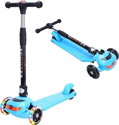 Scooter beauenty à 3 roues pour enfants 4 clignotantes jouet de sport. DIAYTAR COTE D'IVOIRE  vous offre des produits discount exceptionnels, sans compromis sur la qualité. Parcourez notre sélection variée comprenant des appareils électroménagers fiables, des gadgets innovants et des tendances mode à des prix défiant toute concurrence.