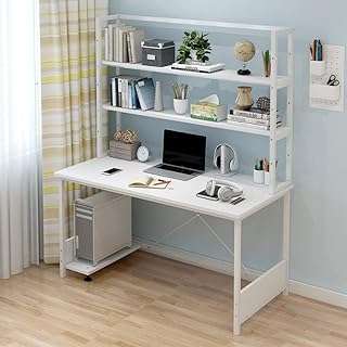 Bureau d'ordinateur avec bibliothèque réglable table d'étude blanche 120 x 60. Faites des économies sans compromis sur la qualité avec DIAYTAR COTE D'IVOIRE  ! Trouvez tout ce dont vous avez besoin, de l'électroménager aux gadgets high-tech en passant par les accessoires de mode, le tout à des prix défiant toute concurrence. Visitez notre boutique en ligne et découvrez un large choix de produits discount pour améliorer votre quotidien.