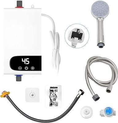 Chauffe eau électrique instantané mini chauffe eau de cuisine chauffage rapide sans réservoir protection contre les fuites. Découvrez DIAYTAR COTE D'IVOIRE, la boutique en ligne généraliste qui propose une large sélection de produits à prix réduits : de l'électroménager à la mode en passant par l'informatique, trouvez tout ce dont vous avez besoin sans vous ruiner !