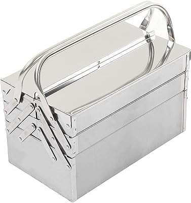 Boîte de rangement d'outils en porte à faux boîte à outils portable multifonctionnelle en métal pour atelier. DIAYTAR COTE D'IVOIRE, votre destination incontournable pour des produits discount de qualité. Que vous recherchiez des articles pour la maison, l'électroménager, l'informatique, la mode ou les gadgets, notre boutique en ligne saura répondre à tous vos besoins sans vous ruiner !