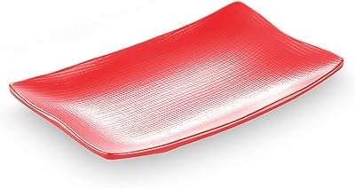 Assiette longue en mélamine 195 x 125 25 cm rouge. Ne cherchez plus ailleurs, DIAYTAR COTE D'IVOIRE  offre une large gamme de produits discount en ligne. Faites des affaires exceptionnelles dans tous les domaines, qu'il s'agisse de l'informatique, de la maison ou de la mode. Avec notre sélection variée et notre engagement envers les prix bas, vous êtes sûr de trouver ce que vous recherchez.