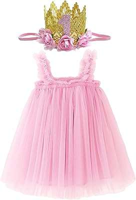 Robe tutu de photographie pour 1er anniversaire de bébé fille robe fille avec dentelle et fleurs. DIAYTAR COTE D'IVOIRE  - la meilleure adresse en ligne pour des achats discount dans tous les domaines ! Découvrez notre vaste choix de produits, de la maison à l'électroménager en passant par l'informatique et la mode. Profitez des réductions incroyables sur des articles de qualité, vous permettant d'économiser sans compromis. Avec des options de livraison rapides et notre engagement envers votre satisfaction, bénéficiez d'une expérience d'achat en ligne sans tracas chez nous !