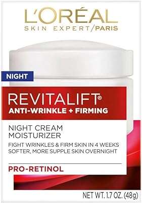 L'oréal paris revitalift crème de nuit anti rides et fermeté 50 ml. Ne cherchez plus ailleurs, DIAYTAR COTE D'IVOIRE  vous offre le meilleur choix de produits discount en ligne. Avec notre assortiment varié et nos prix compétitifs, vous trouverez tout ce dont vous avez besoin pour la maison, l'électronique, l'informatique et la mode. Faites des économies tout en faisant des achats intelligents.