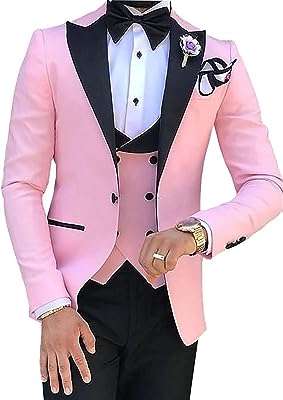 Smokings 3 pièces pour hommes coupe cintrée classique smoking de mariage. Faites des économies tout en restant tendance avec DIAYTAR COTE D'IVOIRE . Notre boutique en ligne généraliste propose des articles de mode et des gadgets à prix discount, sans compromis sur la qualité. Explorez notre sélection dès maintenant et trouvez les meilleures affaires du moment.