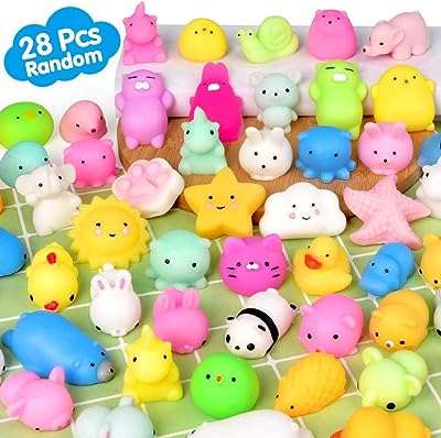 Mochi squishy toys 28 pièces mini kawaii animaux cadeaux de fête pour enfants. DIAYTAR COTE D'IVOIRE, votre destination en ligne pour des produits discount de qualité. Avec notre large choix de produits allant de la maison à la technologie, en passant par la mode et les gadgets, vous êtes assuré de trouver tout ce dont vous avez besoin à des prix défiant toute concurrence.