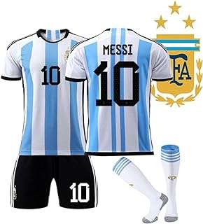 Ensemble de maillot de football pour enfants maillot argentin messi n°10 champion du monde. Faites des économies intelligentes avec DIAYTAR COTE D'IVOIRE . Parcourez notre boutique en ligne et trouvez des opportunités incroyables pour équiper votre maison, rester à la pointe de la technologie et vous habiller avec style, le tout à des tarifs défiant toute concurrence.