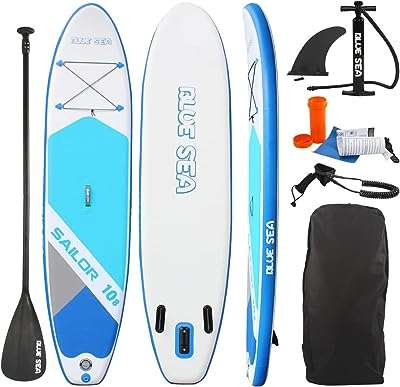 Planche de stand up paddle gonflable 10'8  x 30  6 . Ne cherchez plus, DIAYTAR COTE D'IVOIRE  est le site discount ultime pour toutes vos envies shopping. Laissez-vous surprendre par notre gamme variée, allant des produits pour la maison aux accessoires high-tech indispensables à la vie moderne, et bénéficiez des prix les plus bas du marché. Explorez notre boutique en ligne dès aujourd'hui et faites de bonnes affaires en un clic !