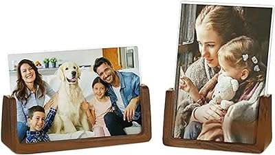 Cadre photo d'équipe 4x6 cadres rustiques en bois avec base et couvercles. Ne dépensez pas plus que nécessaire - choisissez DIAYTAR COTE D'IVOIRE  pour vos achats en ligne. Parcourez notre vaste sélection d'articles discount, allant des produits pour la maison à l'électroménager, en passant par l'informatique, la mode et les gadgets, et profitez de remises exceptionnelles. Avec des prix aussi attractifs, vous pourrez économiser tout en vous offrant des produits de qualité.