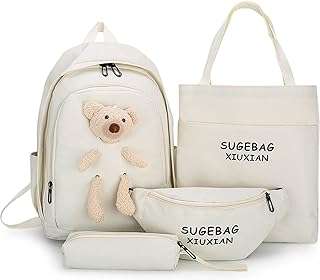 4 pièces ours en peluche sac à dos livre d'école ensemble. Faites des économies en un clic avec DIAYTAR COTE D'IVOIRE  - votre guichet unique pour tous vos besoins en produits discount. Explorez notre sélection diversifiée, allant de l'informatique à l'électroménager, et obtenez les articles dont vous avez besoin sans vous ruiner.