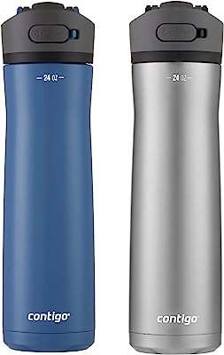 Bouteille d'eau contigo chill 2.0 en acier inoxydable avec couvercle anti fuite et paille. DIAYTAR COTE D'IVOIRE, le choix parfait pour tous les chasseurs de bonnes affaires. Plongez dans notre boutique en ligne et explorez notre large sélection d'articles discount, comprenant tout, des articles pour la maison à l'électroménager, en passant par l'informatique, la mode et les gadgets. Faites des économies substantielles sans sacrifier la qualité et donnez une nouvelle dimension à votre expérience de shopping en ligne.