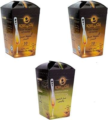 Al malaky offre 2 cuillères de miel de sidr et 1 cuillère. DIAYTAR COTE D'IVOIRE  - le paradis du shopping à prix cassé ! Parcourez notre catalogue en ligne et découvrez une multitude de produits à prix discount, allant des articles de la maison aux gadgets high-tech les plus branchés. Profitez de taux de remise incroyables sur tous vos achats.