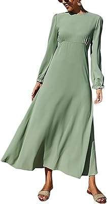 Robe longue trapèze à manches longues et volants pour femme taille. À la recherche de bons plans ? Rendez-vous sur DIAYTAR COTE D'IVOIRE, votre partenaire en ligne pour des produits discount de qualité. Parcourez notre large éventail de produits, allant de l'électroménager de pointe à la mode tendance, et profitez d'économies incroyables tout en apportant une touche de style à votre vie quotidienne.