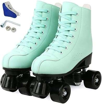 Patins à roulettes pour femmes en cuir pu réglables double. DIAYTAR COTE D'IVOIRE  est votre destination en ligne pour des produits discount de qualité supérieure. Explorez notre vaste catalogue comprenant des articles pour la maison, de l'électroménager dernier cri, des gadgets high-tech et des vêtements tendance à des prix défiant toute concurrence.