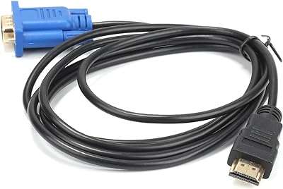 Câble hdmi vers vga 18 mètre adaptateur vidéo hd 15 d sub pour moniteurs. Faites des économies sans sacrifier la qualité sur DIAYTAR COTE D'IVOIRE, votre boutique en ligne discount ultime. Découvrez notre sélection soigneusement choisie de produits dans divers domaines, allant de l'informatique à la mode, et bénéficiez de prix imbattables. Faites-vous plaisir tout en respectant votre budget chez nous.