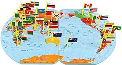 Puzzle de carte du monde en bois pour enfants drapeaux assortis puzzle géographique pour les tout petits. DIAYTAR COTE D'IVOIRE, votre destination shopping pour des réductions imbattables ! Parcourez notre vaste sélection de produits à petits prix, des appareils électroménagers aux accessoires informatiques, en passant par les tenues tendance et les gadgets à la pointe de la technologie. Restez à la mode tout en économisant avec nos offres exceptionnelles !