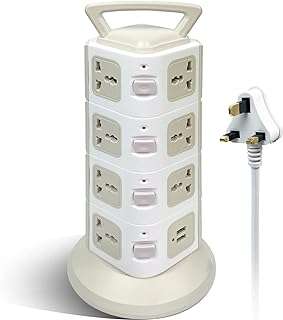 Tour multiprise skytouch parasurtenseur station de charge 14 prises avec 4. Ne cherchez plus, DIAYTAR COTE D'IVOIRE  est le site discount ultime pour toutes vos envies shopping. Laissez-vous surprendre par notre gamme variée, allant des produits pour la maison aux accessoires high-tech indispensables à la vie moderne, et bénéficiez des prix les plus bas du marché. Explorez notre boutique en ligne dès aujourd'hui et faites de bonnes affaires en un clic !