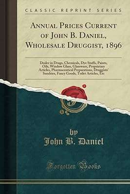 Prix annuels actuels de john b. daniel pharmacien en gros 1896. Naviguez dans notre boutique en ligne DIAYTAR COTE D'IVOIRE  pour découvrir une sélection exceptionnelle de produits discount. De l'électroménager aux articles de mode en passant par l'informatique et les gadgets, vous trouverez tout ce dont vous avez besoin pour satisfaire vos envies tout en restant dans votre budget.