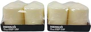 Bougies ikea hemsgo pilier blanc ensemble de 4 [2 ensembles de 8 bougies au total]. Découvrez DIAYTAR COTE D'IVOIRE, votre boutique en ligne où vous pouvez économiser gros sur une large gamme de produits. Trouvez tout ce dont vous avez besoin pour votre maison, de l'électroménager à l'informatique, et restez à la mode avec nos vêtements et gadgets discount. N'attendez plus et profitez dès maintenant de nos offres à prix cassés!