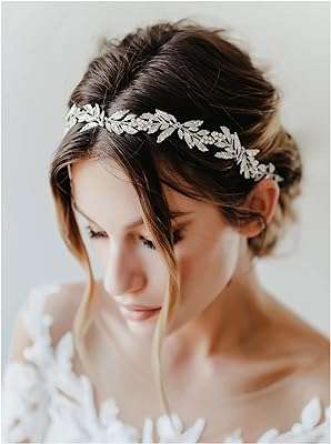 Bandeau de mariée en forme de feuilles pour mariée filles fête de mariage. DIAYTAR COTE D'IVOIRE  : votre boutique en ligne discount préférée ! Faites des économies sur des articles essentiels pour votre vie quotidienne, de l'électroménager à l'informatique en passant par la mode et les gadgets. Ne cherchez plus, les meilleurs prix sont chez nous !